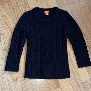 Joe Fresh Black Chunky Knit Sweater Size Small